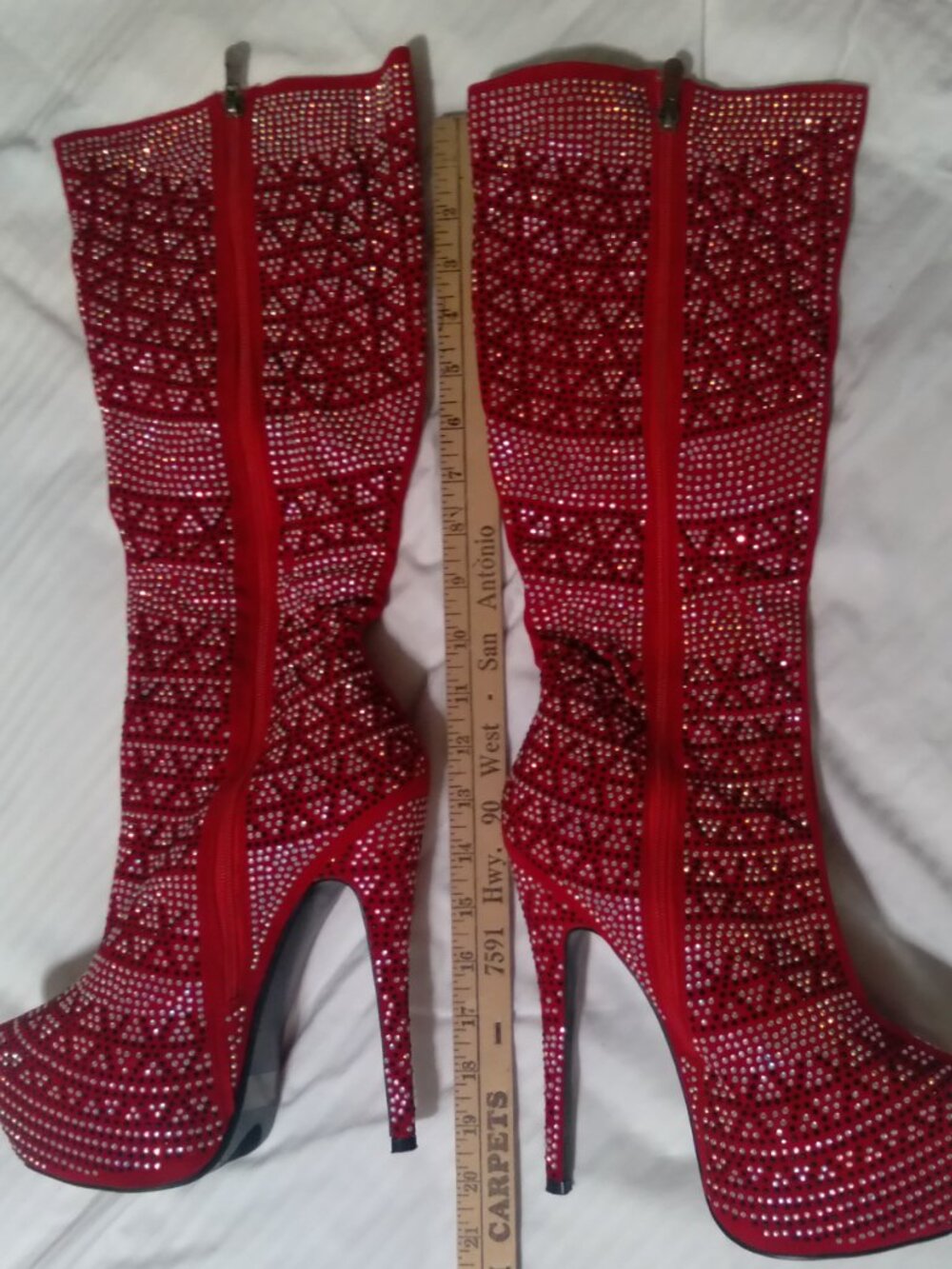 Machi Stiletto Boots - Picture 2 of 11